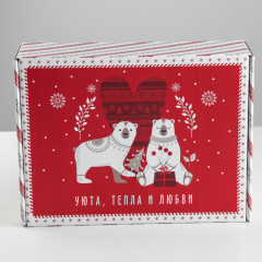 Коробка подарочная «Новогодняя» - Фото 2