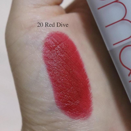 Помада для губ матовая «Zero Matte Lipstick», тон 20 Red Dive