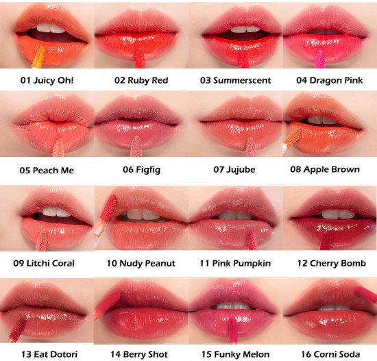 Тинт для губ «Juicy Lasting Tint», тон 07 Jujube