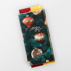 Обёртка для шоколада «Ёлочные игрушки» - Фото 1