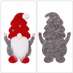 Набор новогодних украшений-конвертов для сервировки стола - Фото 4