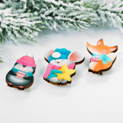 Набор значков «Чудес в Новом году» - Фото 4