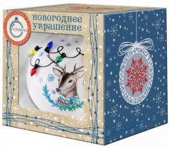 Шар елочный «Олень» - Фото 1