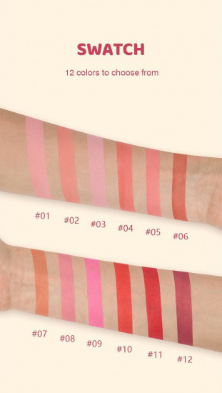 Румяна для лица «Blush», оттенок 10