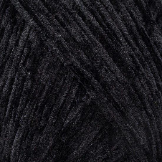 Пряжа для вязания «Микровелюр», цвет 990 черный