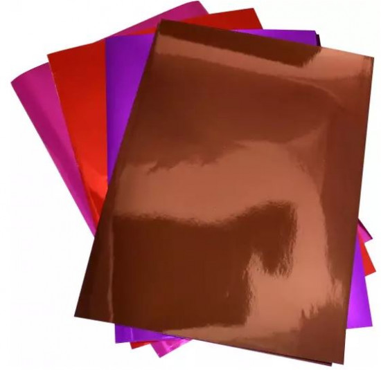 Набор цветной металлизированной бумаги