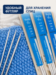 Набор носочных спиц для вязания - Фото 4