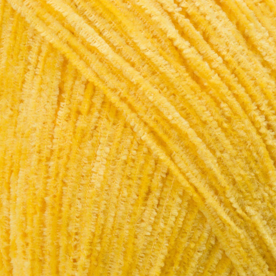 Пряжа для вязания «Микровелюр», цвет 353 Желтый