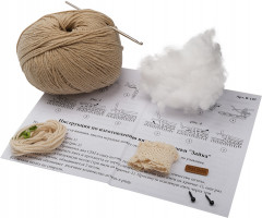 Набор для вязания крючком «Зайка» - Фото 3