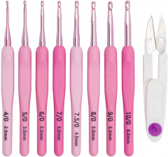 Набор крючков для вязания с ножницами - Фото 1