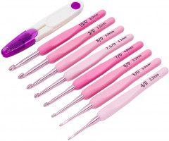 Набор крючков для вязания с ножницами - Фото 2