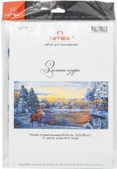 Набор для вышивания «Зимнее озеро» - Фото 2
