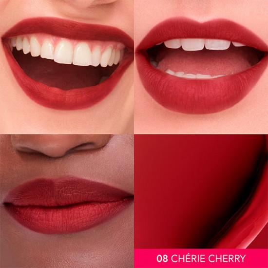 Помада для губ жидкая матовая «Cloud Crème Velvet Matte», тон 08 Chérie Cherry