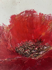 Картина интерьерная «Алая тишина» - Фото 1