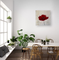 Картина интерьерная «Алая тишина» - Фото 3