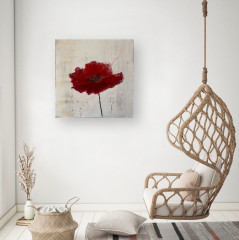 Картина интерьерная «Алая тишина» - Фото 4