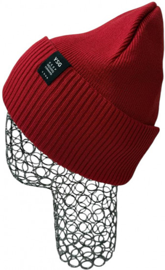 Шапка с отворотом унисекс