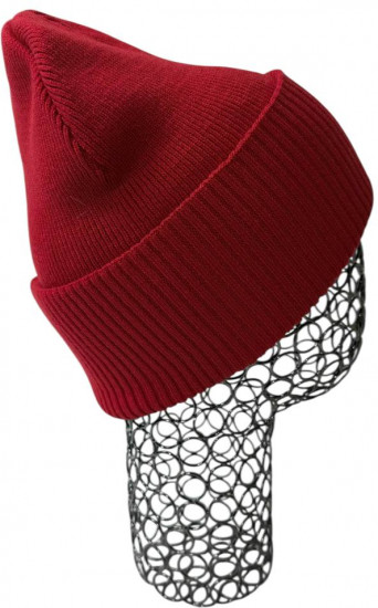 Шапка с отворотом унисекс