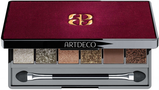 Палетка теней для век «Glittery Eyeshadow Palette», оттенок 3 Touch Of Velvet