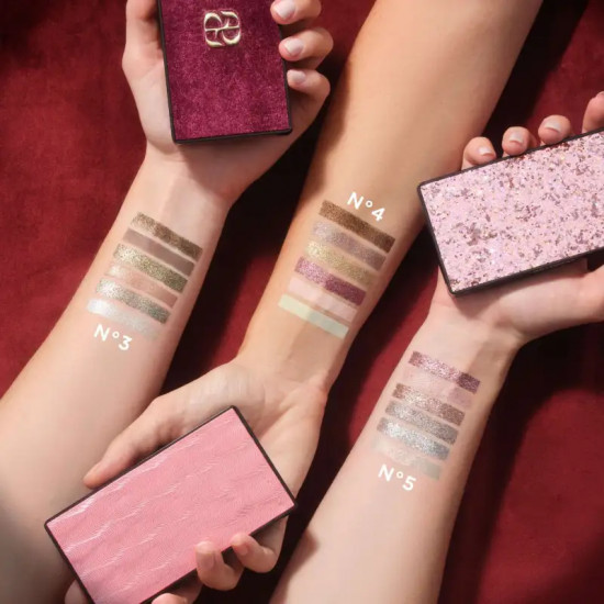 Палетка теней для век «Glittery Eyeshadow Palette», оттенок 5 Glitter Goddess