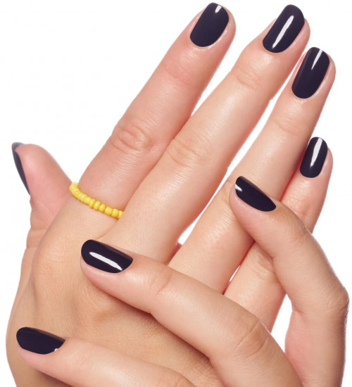 Лак для ногтей «Gel nail colour», оттенок 84 Black plum & Done