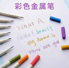 Набор маркеров с эффектом металлик - Фото 1