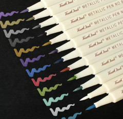 Набор маркеров с эффектом металлик - Фото 2