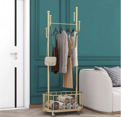 Вешалка напольная с полкой - Фото 4