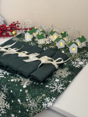 Новогодний набор для декора стола «Домик» - Фото 3