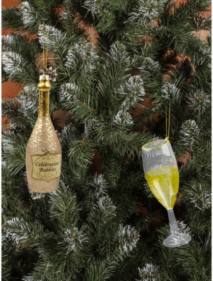 Набор игрушек ёлочных «Золотые искры»