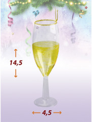 Набор игрушек ёлочных «Золотые искры» - Фото 4