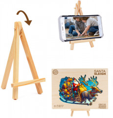 Пазл деревянный «Новогодние сани» - Фото 6