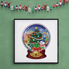 Пазл деревянный «Снежный шар» - Фото 5