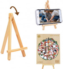 Пазл деревянный «Счастливого Рождества» - Фото 5