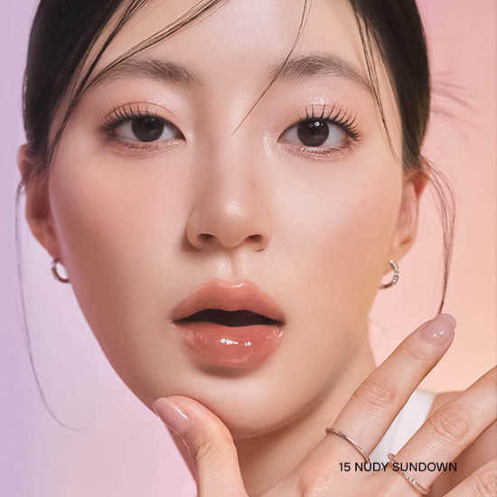 Глянцевый тинт для губ со стеклянным эффектом «Glasting Water Tint», тон 15 Nudy Sundown