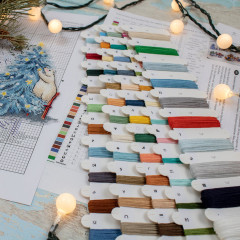 Набор для вышивания «Набор рождественских игрушек №3» - Фото 1