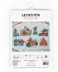 Набор для вышивания «Набор рождественских игрушек №3» - Фото 5