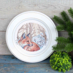 Набор для вышивания «В зимнем лесу» - Фото 2