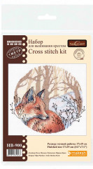 Набор для вышивания «В зимнем лесу» - Фото 3