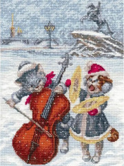 Набор для вышивания «Питерские музыканты» - Фото 2