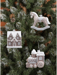 Набор игрушек ёлочных «Волшебство праздника» - Фото 2