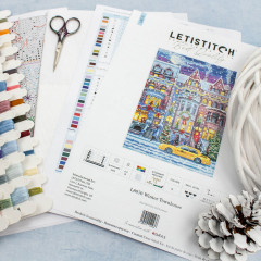 Набор для вышивания «Зимний таунхаус» - Фото 4