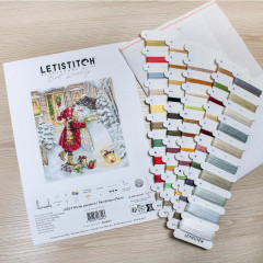 Набор для вышивания «Зимние игры» - Фото 1