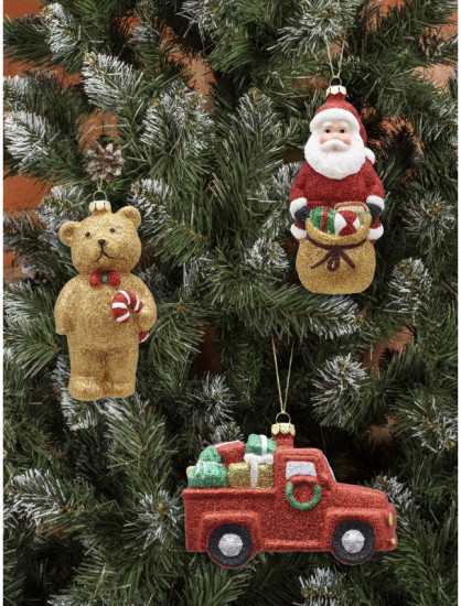 Набор игрушек ёлочных «Спешим поздравить»