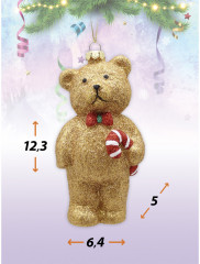 Набор игрушек ёлочных «Спешим поздравить» - Фото 4