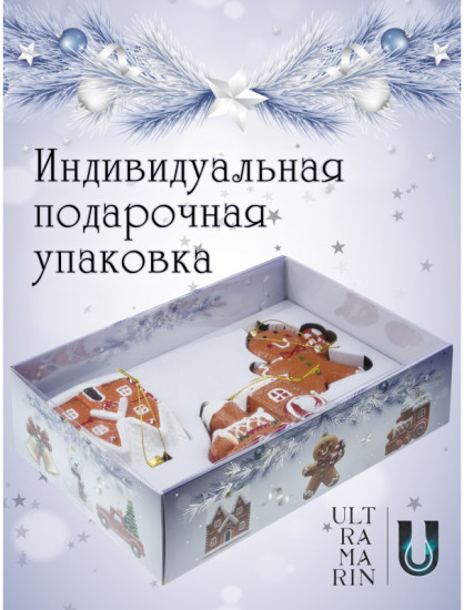 Набор игрушек ёлочных «Вкус Нового года»