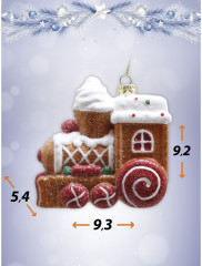 Набор игрушек ёлочных «Вкус Нового года» - Фото 4