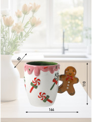 Кружка «Новогоднее печенье» - Фото 1