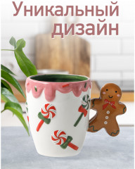 Кружка «Новогоднее печенье» - Фото 4