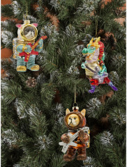 Игрушка ёлочная «Дракон-гитарист» - Фото 3